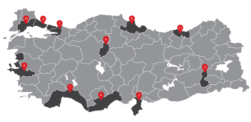 İkmal Noktalarımız
